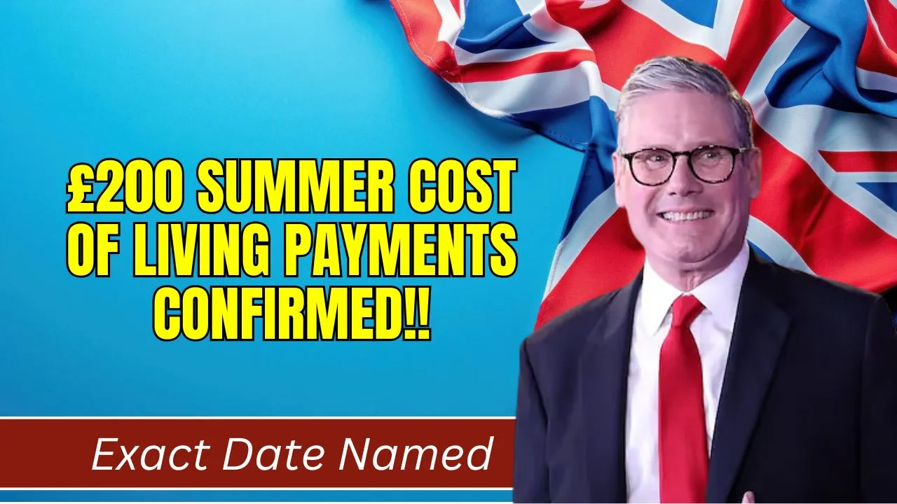 £200 Summer Cost of Living Payment