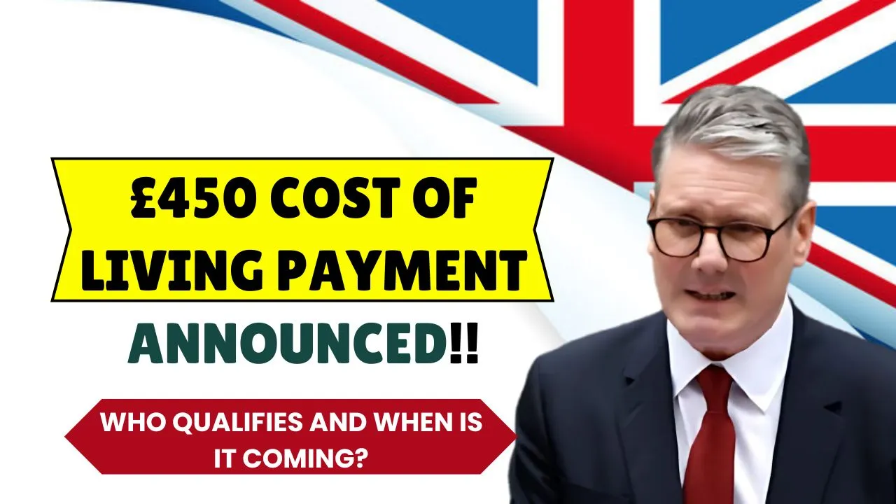 £450 Cost of Living Payment