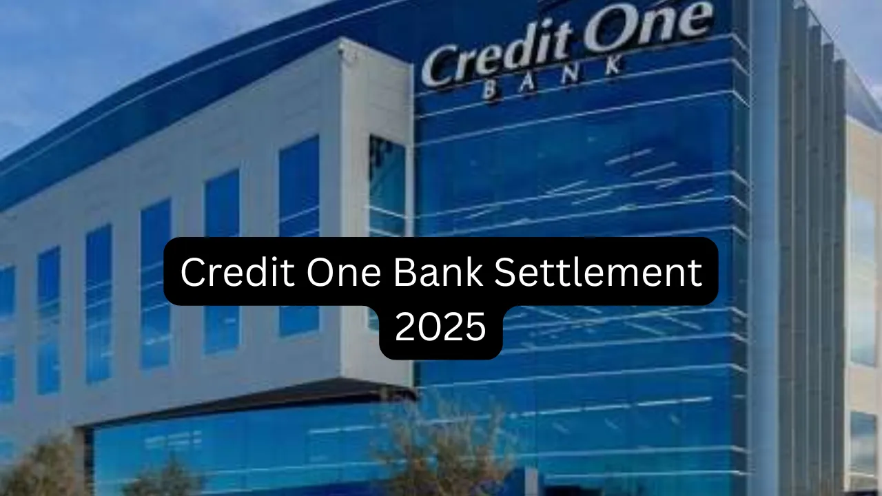 Credit One Bank Settlement 2025