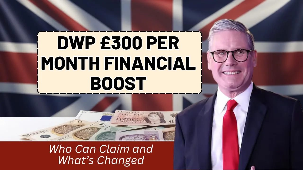 DWP £300 per Month Financial Boost